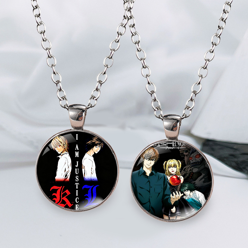 Men'S Fashion Looks - Death Note Time Gem Necklace for
