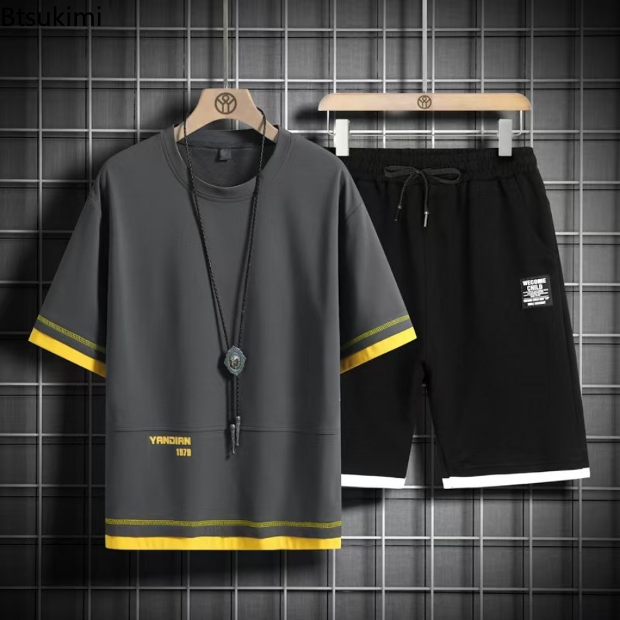 Men'S Fashion Color - 2026 Summer Tracksuits Men's Fashion Color