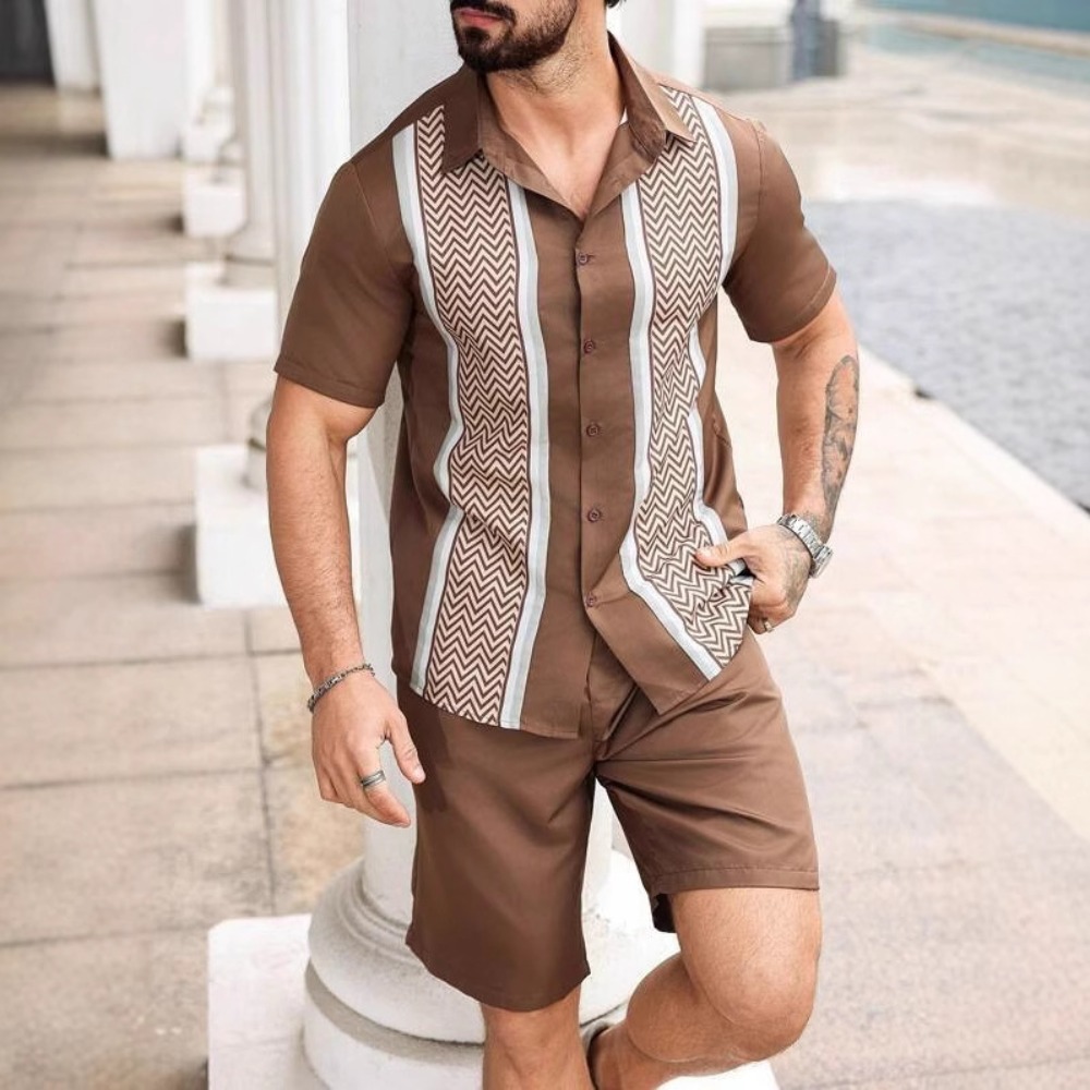 Men'S Fashion For Summer - Men's Casual and Fashionable Simple Short