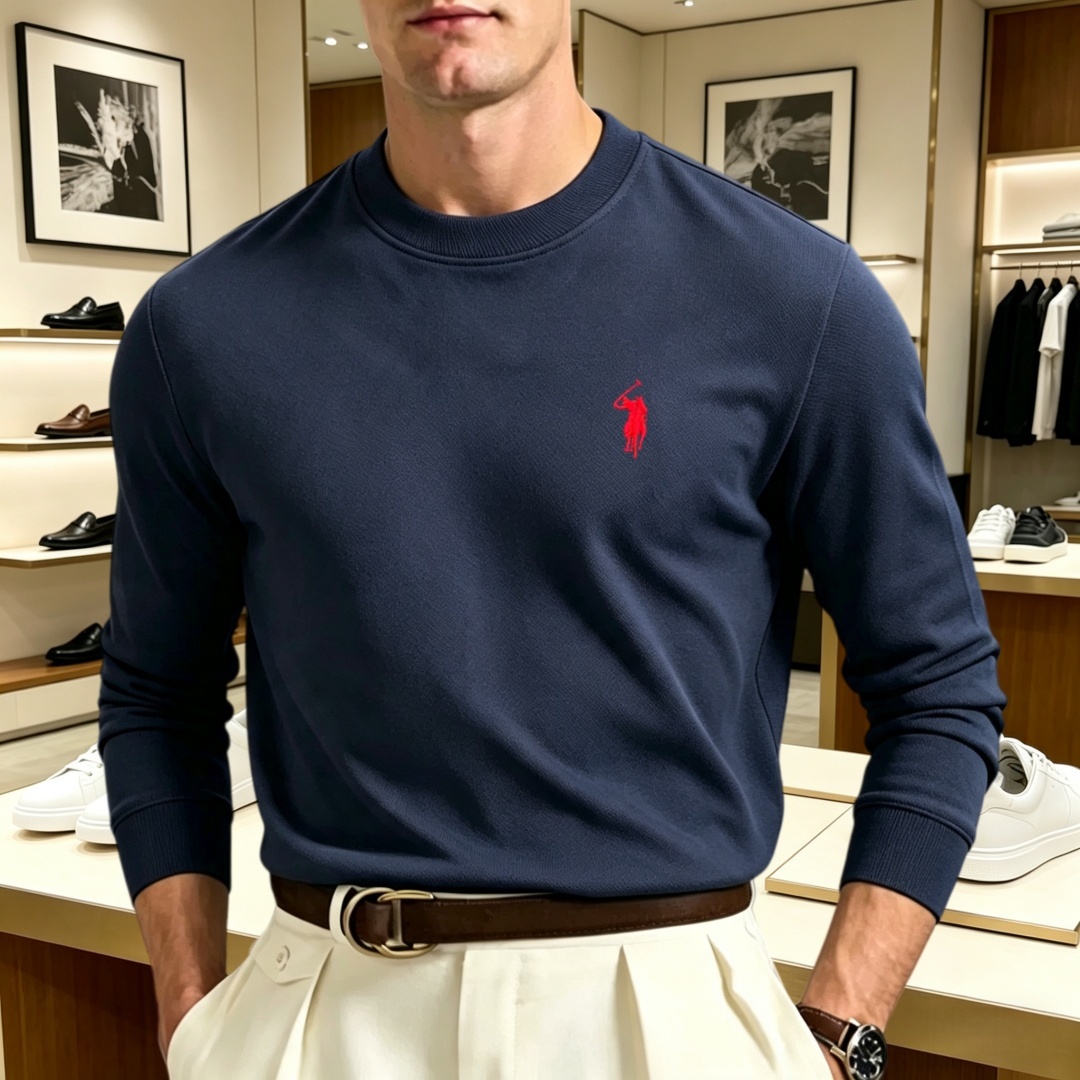 Men'S Winter Fashion - Soft cotton high-end brand men's long