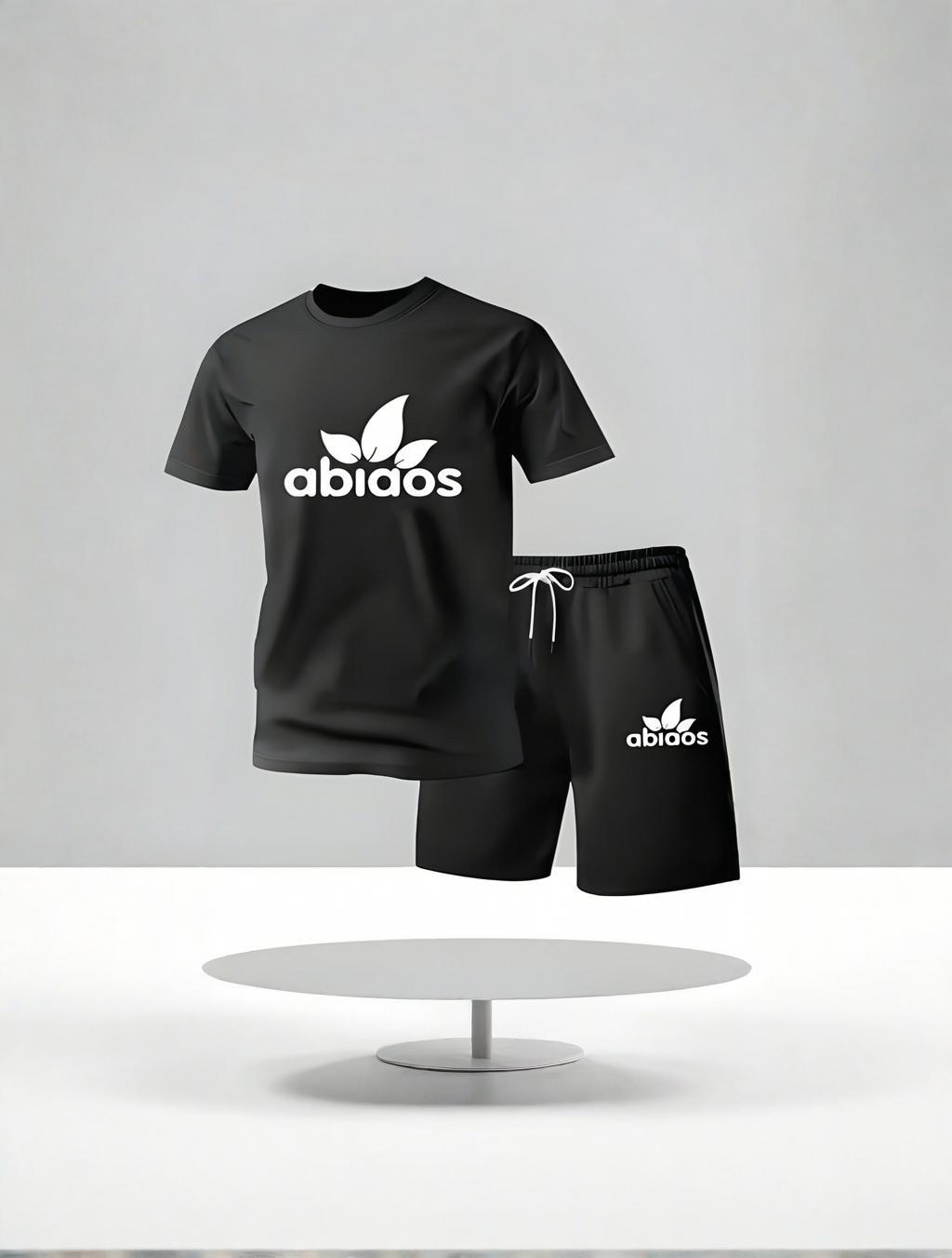 Mens Fashion Wear - Men's 2-Piece Casual Short Sleeve T-shirt