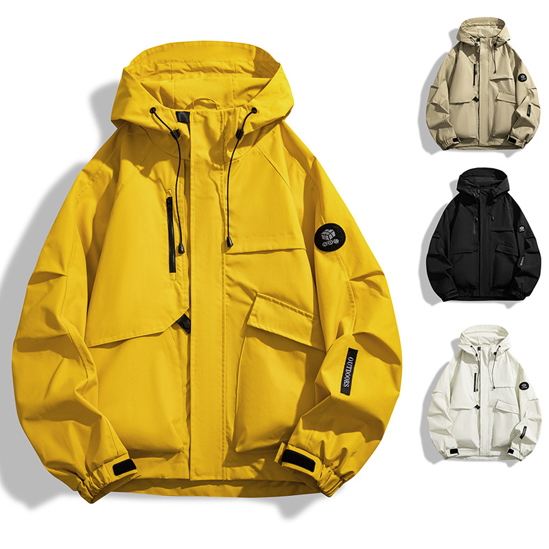 Windbreaker Men Zip - Waterproof Jacket Men Outdoor Hiking Camping