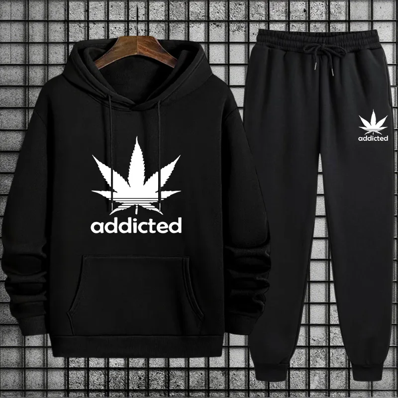 Mens Fashion Urban - Tracksuit for Men Hoodie + Sweatpants