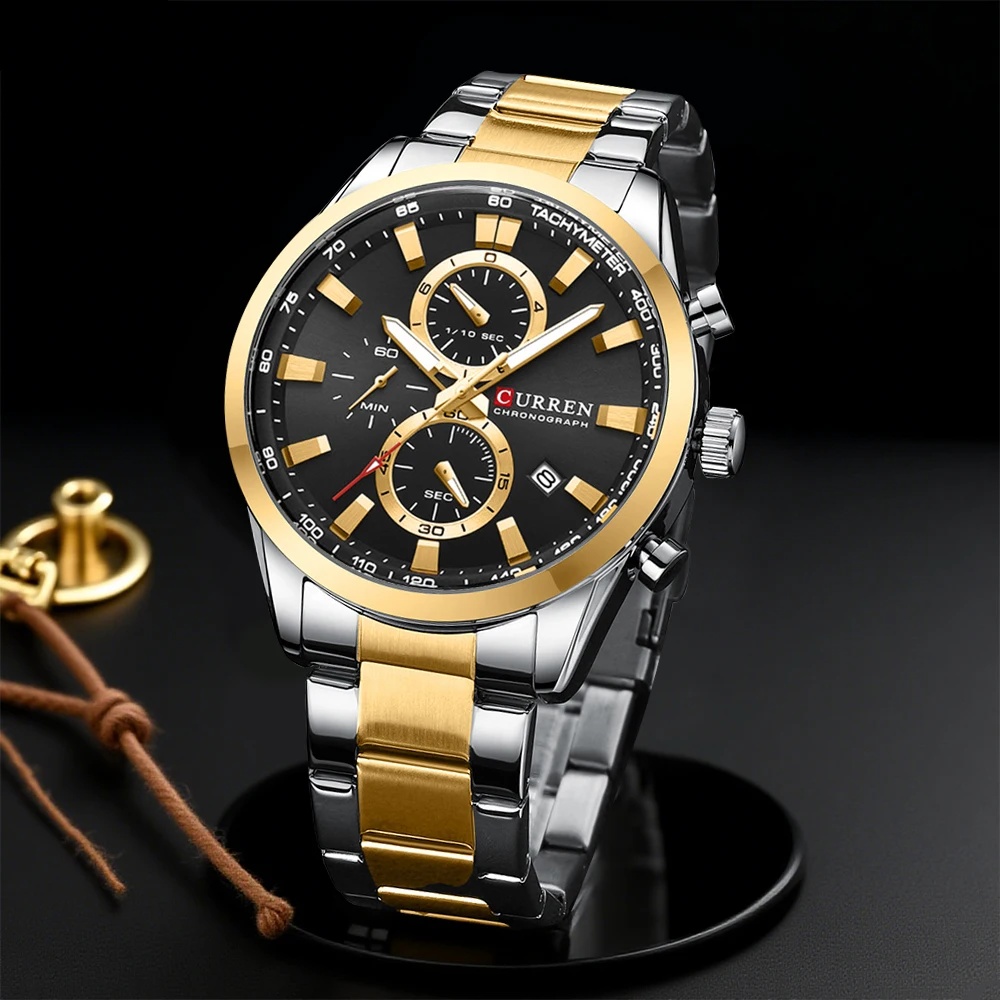 Men'S Fashion Looks - CURREN Casual Quartz Chrono Sport Watches