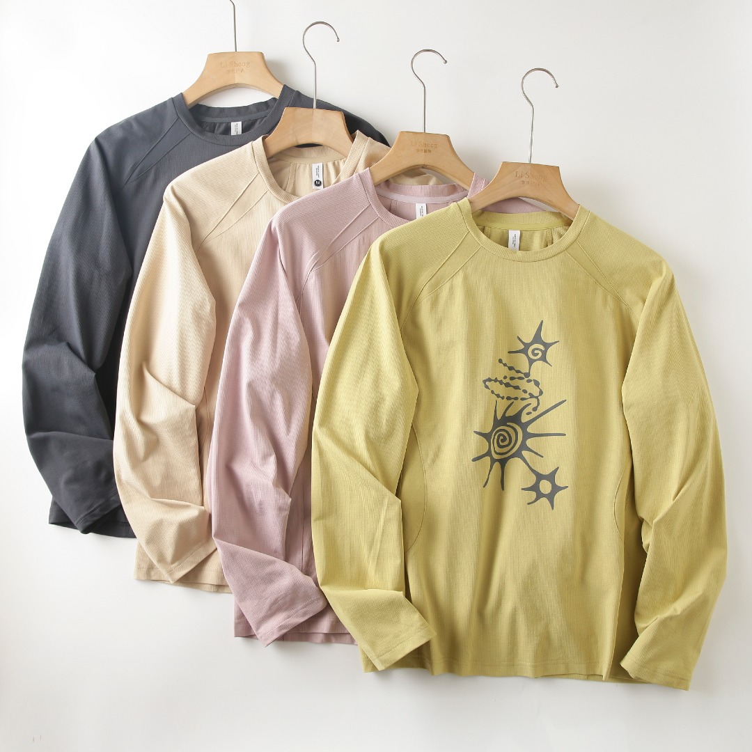 Men'S Fashion For Summer - Unisex High-Stretch Breathable Long-Sleeve T-Shirt –