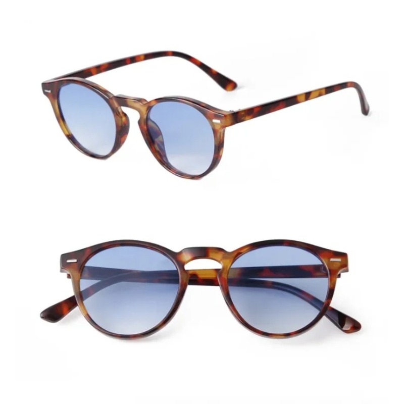 Yellow Men'S Fashion - Vintage Fashion Round Sunglasses Women Men