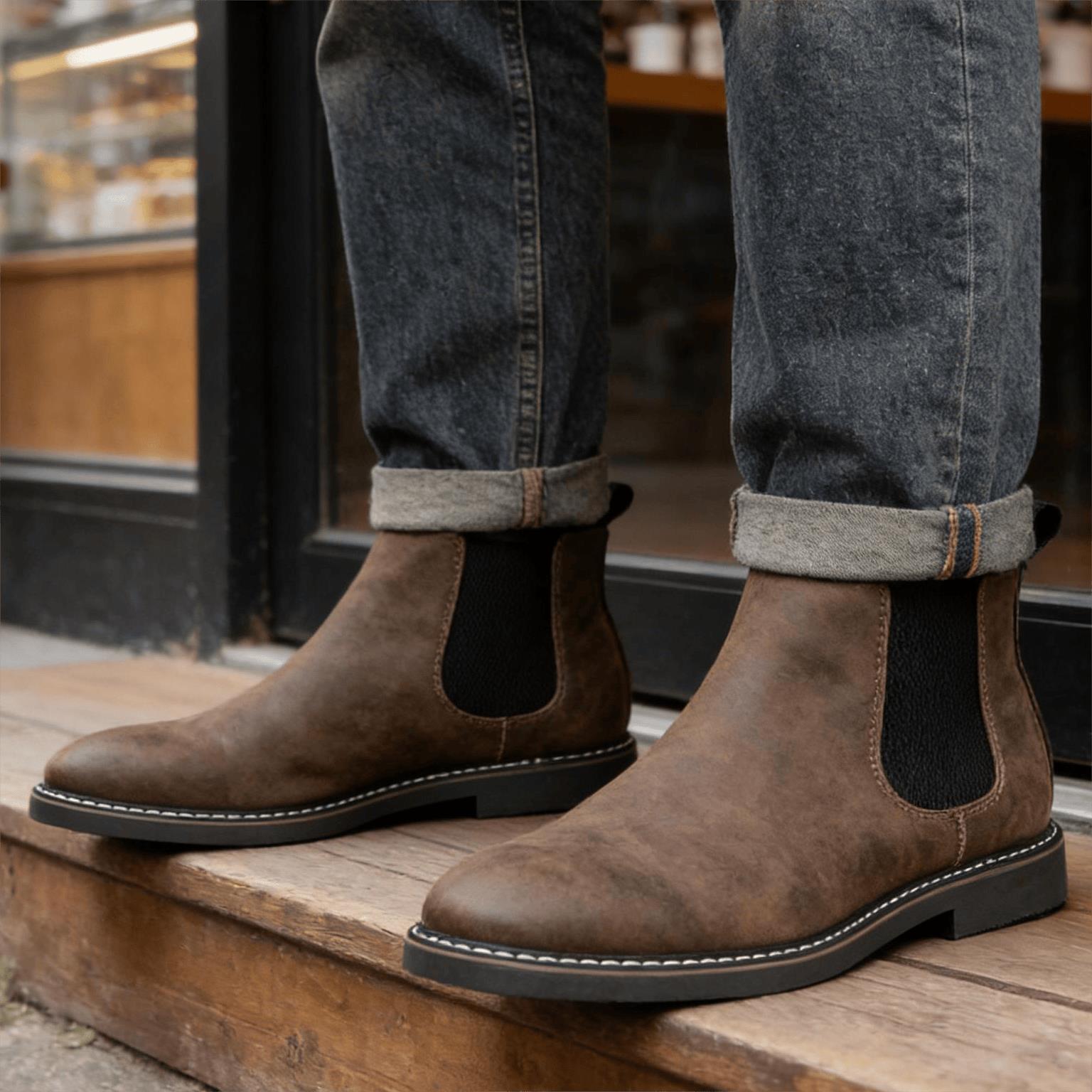Men'S Fashion Looks - Men Boots Fashion Comfortable Casual Retro