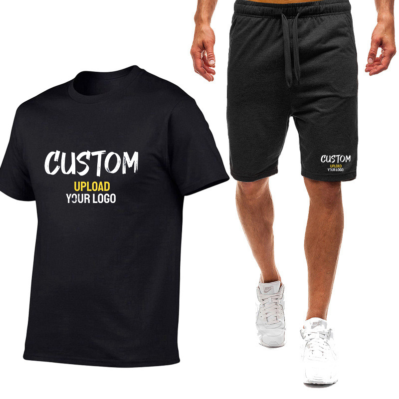 Mens Fashion Urban - Personalized Custom Summer Men's Printed Short-Sleeved