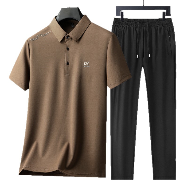 Men'S Fashion Looks - Men's Casual 2-Piece Sportswear Set Streetwear