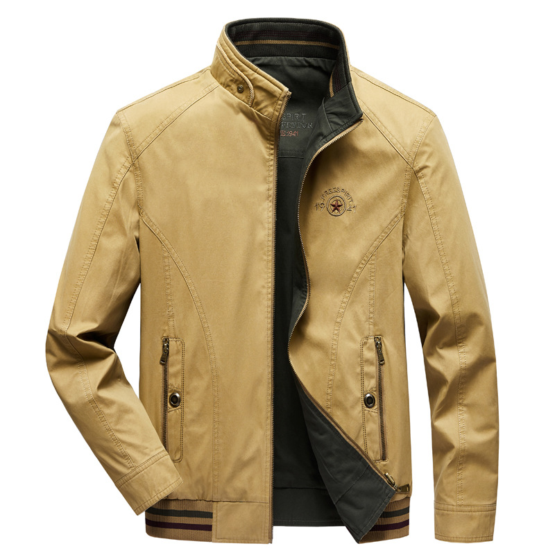 Double-Sided Wear Hiking Jacke - огляд і ціна Windbreaker Men Zip