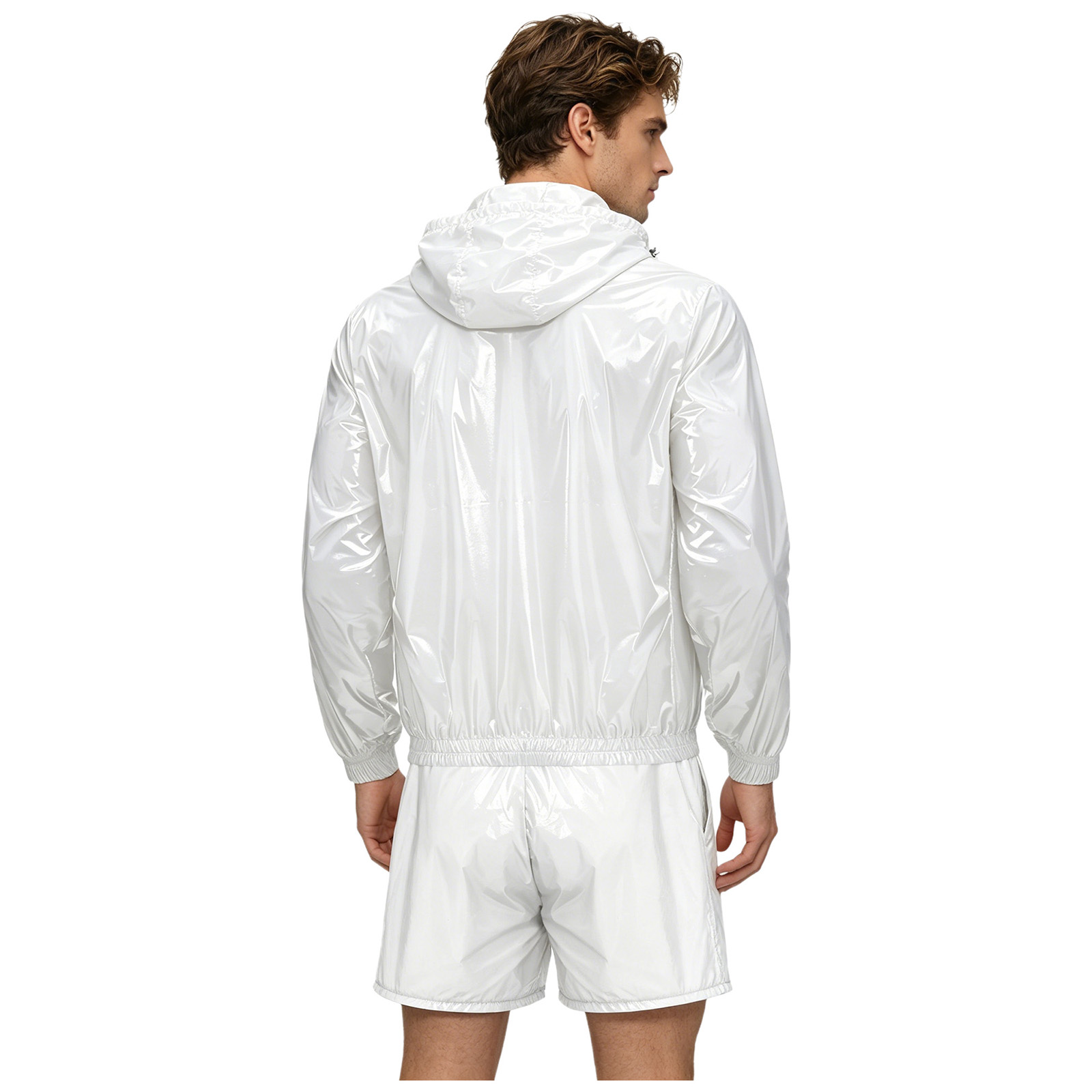 Men Waterproof Swimming Workou - огляд і ціна Windbreaker Men Zip