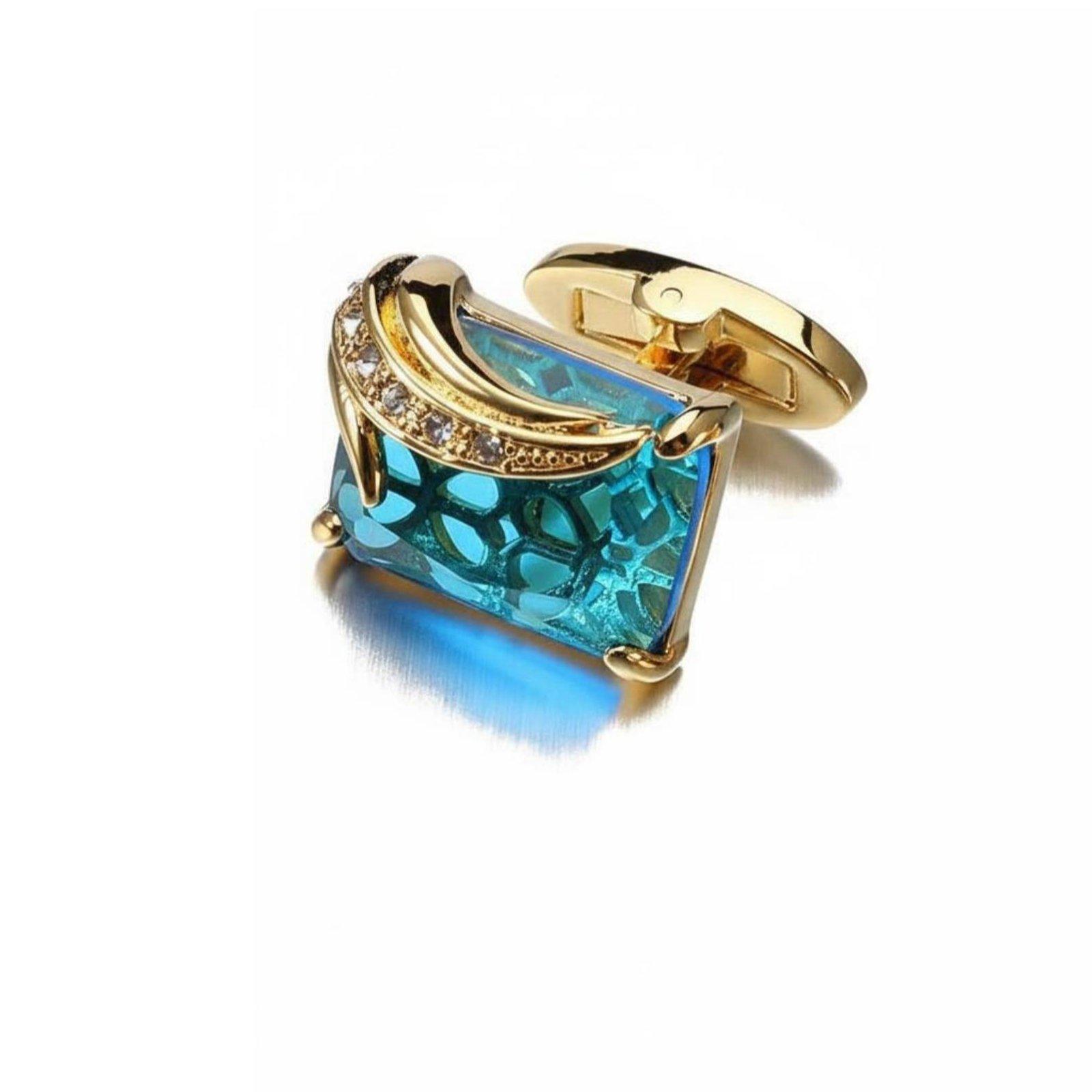 Fashion Crystal Men Cufflinks  - огляд і ціна Mens Fashion Dress Shirts