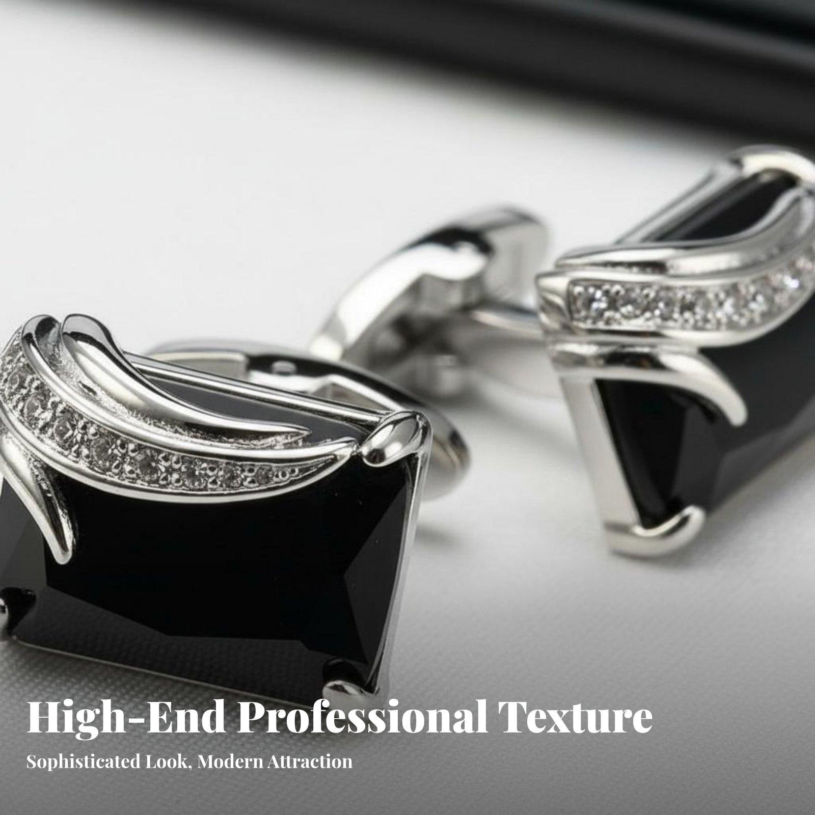 Fashion Crystal Men Cufflinks  - огляд і ціна Mens Fashion Dress Shirts