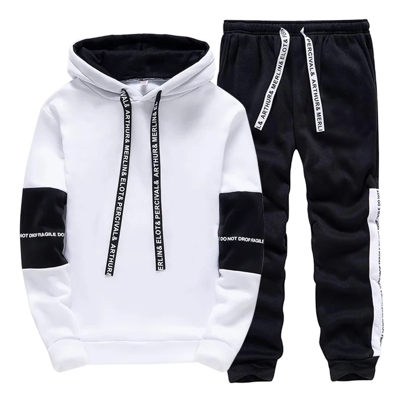 Tracksuit for Man Casual Hoode - огляд і ціна Men'S Winter Fashion