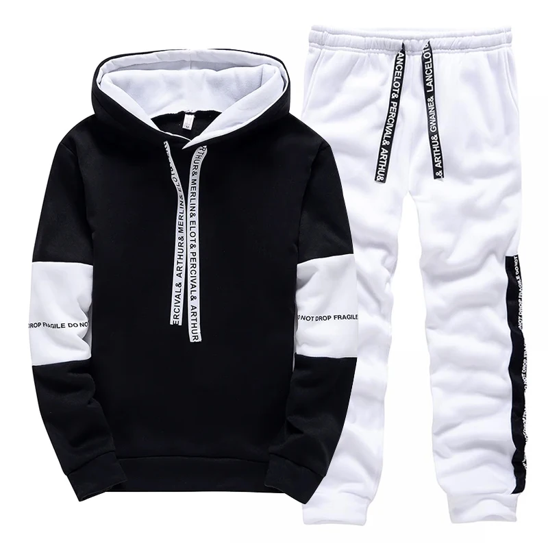Tracksuit for Man Casual Hoode - огляд і ціна Men'S Winter Fashion