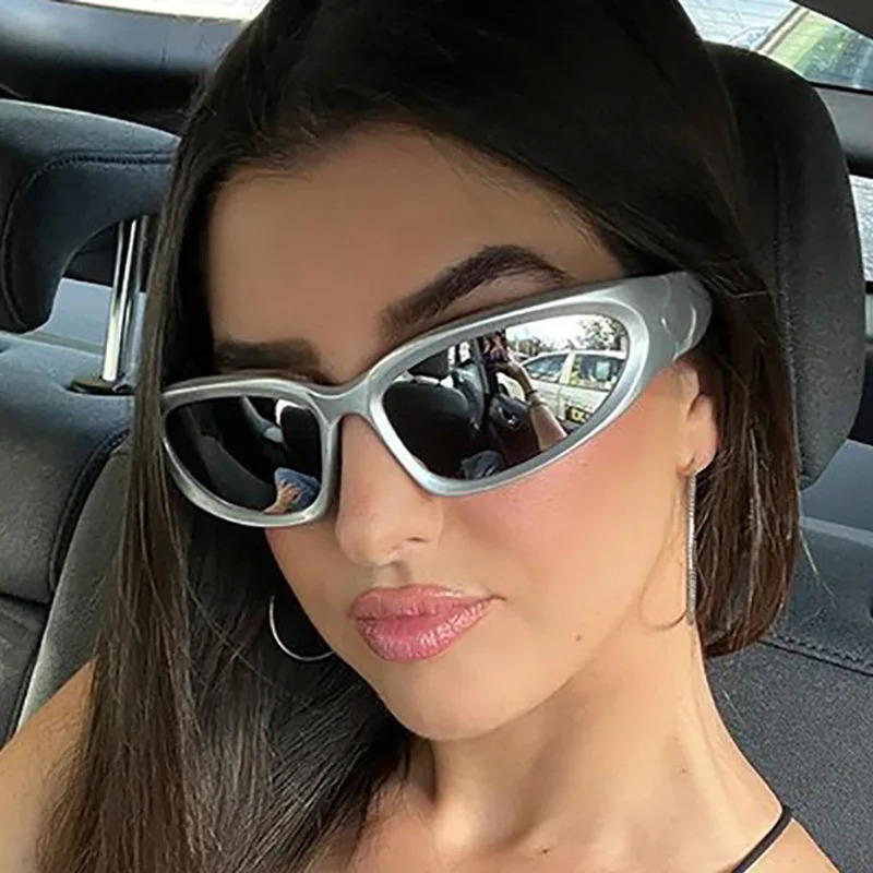 Luxury Y2K Sports Punk Sunglas - огляд і ціна Men'S Fashion Y2K