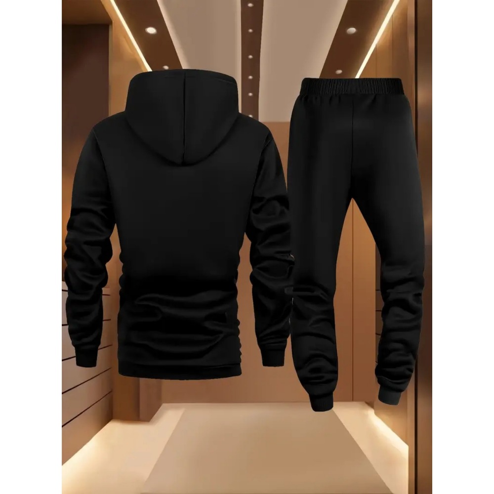 Vintage Compass Print Hoodie a - огляд і ціна Mens Fashion Urban