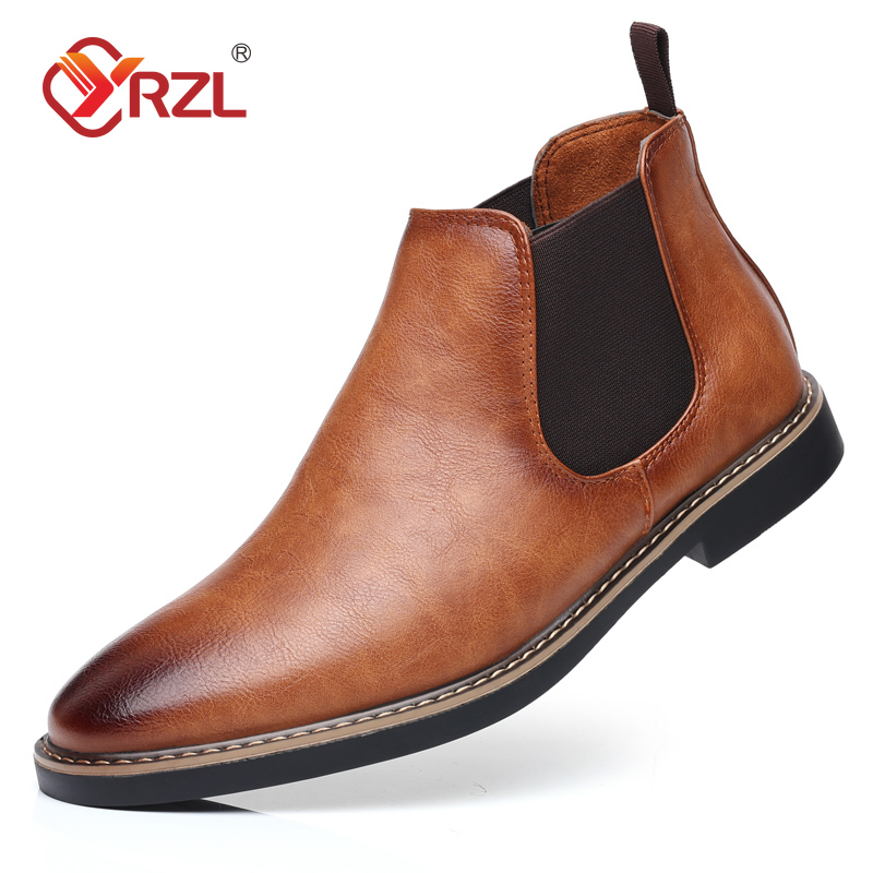 YRZL 39~47 Men Chelsea Boots B - огляд і ціна Men'S Fashion Looks