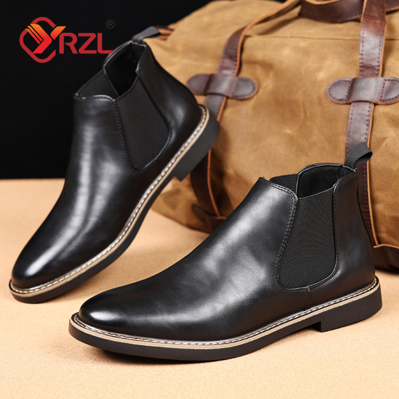 YRZL 39~47 Men Chelsea Boots B - огляд і ціна Men'S Fashion Looks