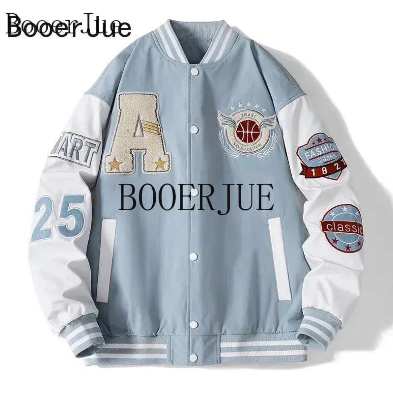 Sports Running Letter Patchwor - огляд і ціна Varsity Jacket Letterman