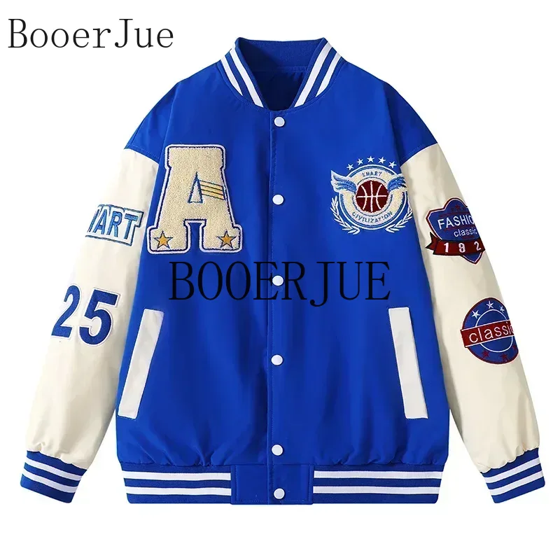 Sports Running Letter Patchwor - огляд і ціна Varsity Jacket Letterman