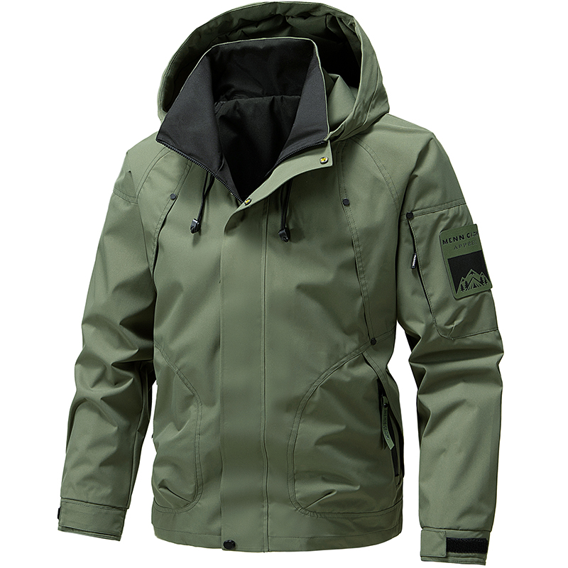 2026 Spring Waterproof Hooded  - огляд і ціна Windbreaker Men Zip