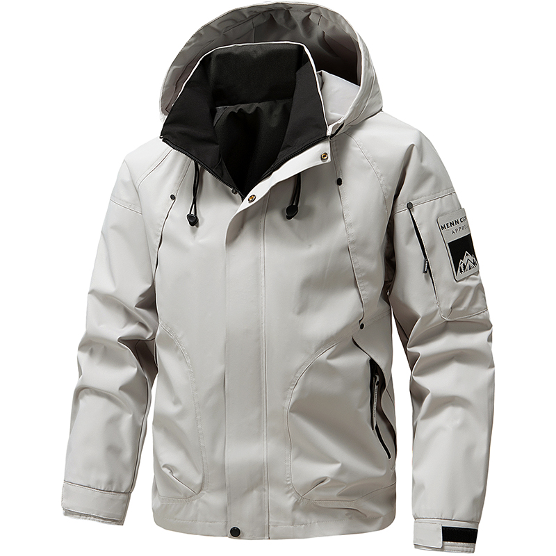 2026 Spring Waterproof Hooded  - огляд і ціна Windbreaker Men Zip