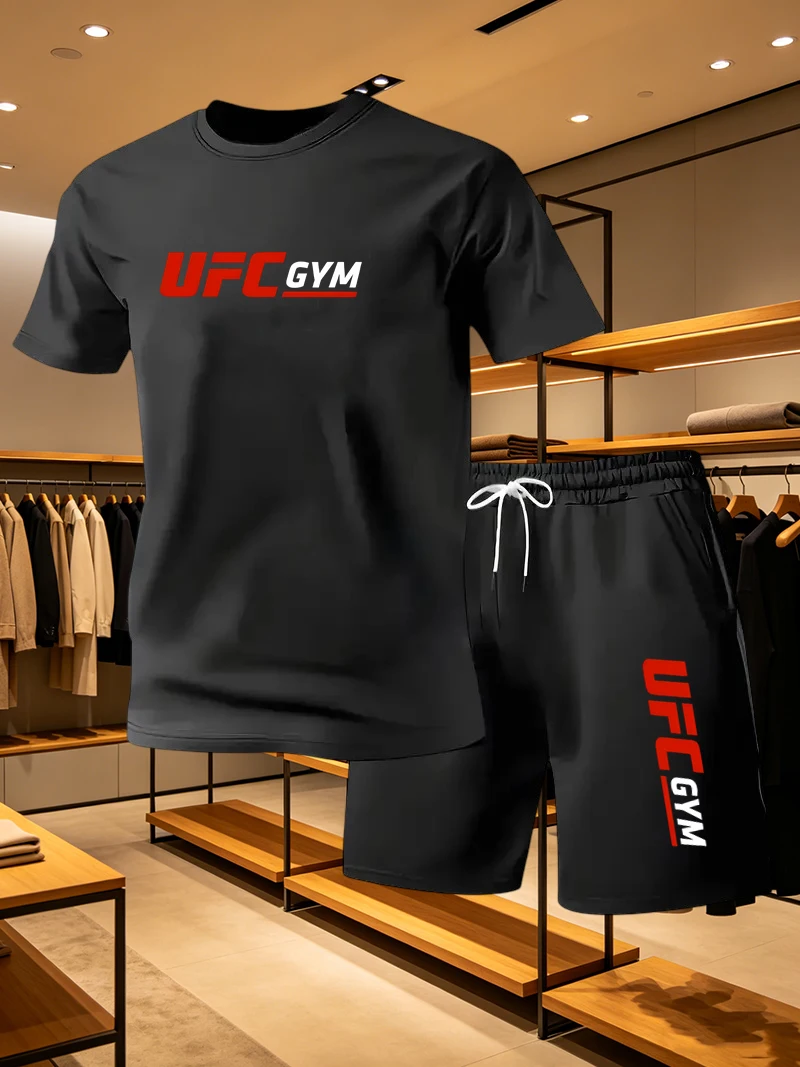 Men's Fashion T-shirt Shorts U - огляд і ціна Men'S Fashion Looks