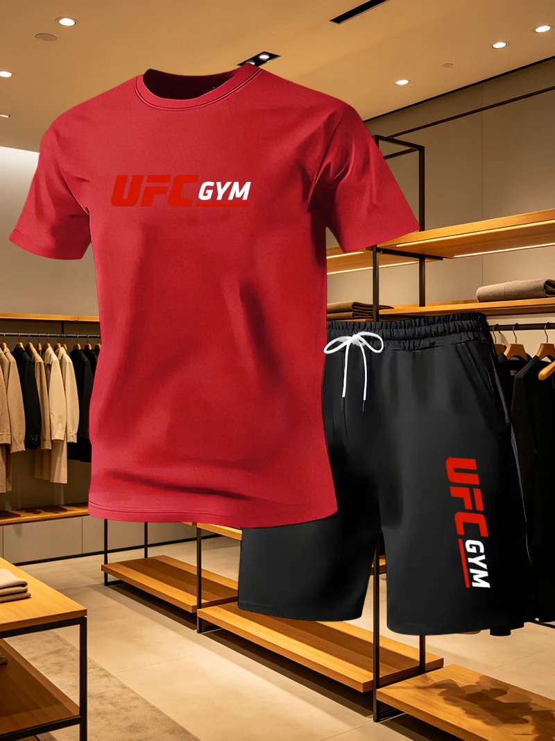 Men's Fashion T-shirt Shorts U - огляд і ціна Men'S Fashion Looks