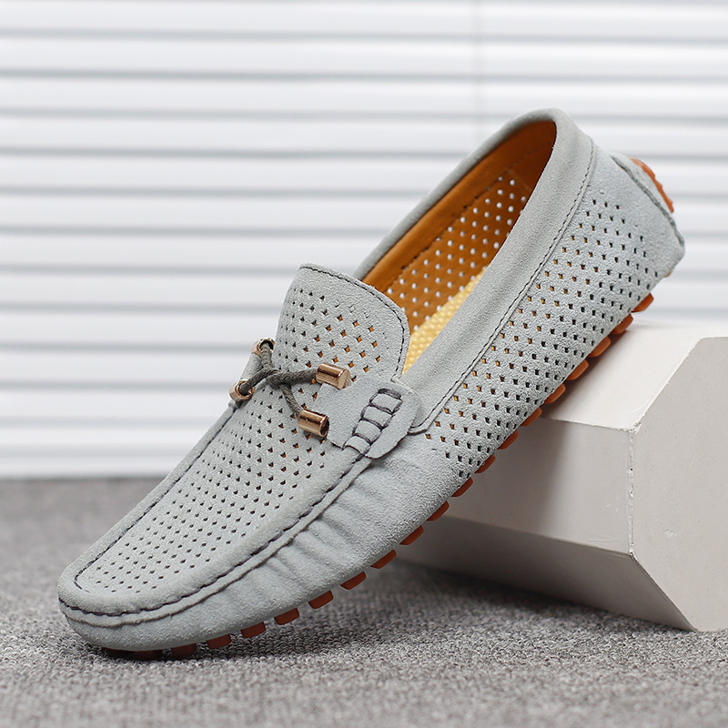 Fashion Suede Mens Casual Shoe - огляд і ціна Suede Loafers Men