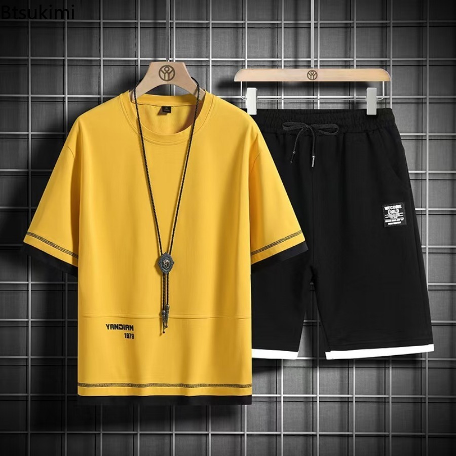2026 Summer Tracksuits Men's F - огляд і ціна Men'S Fashion Color