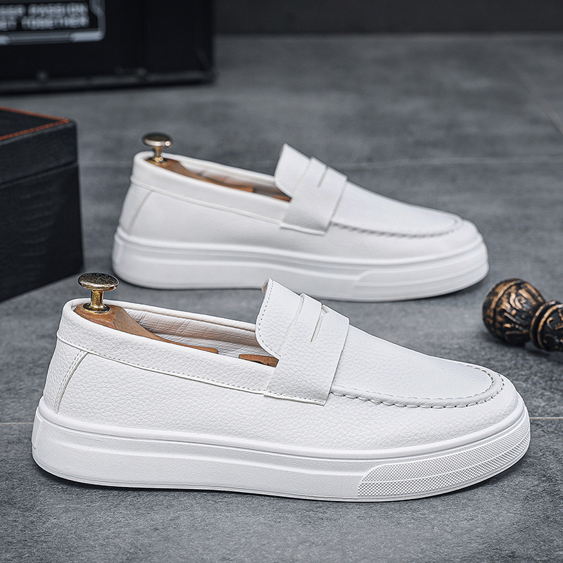 Mens loafers 2025 spring new B - огляд і ціна Suede Loafers Men