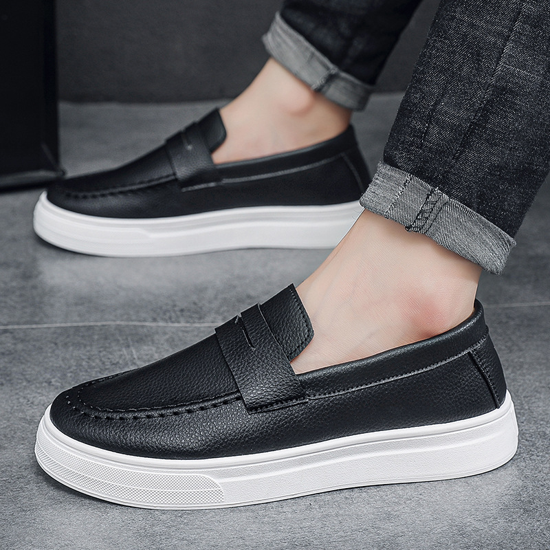 Mens loafers 2025 spring new B - огляд і ціна Suede Loafers Men