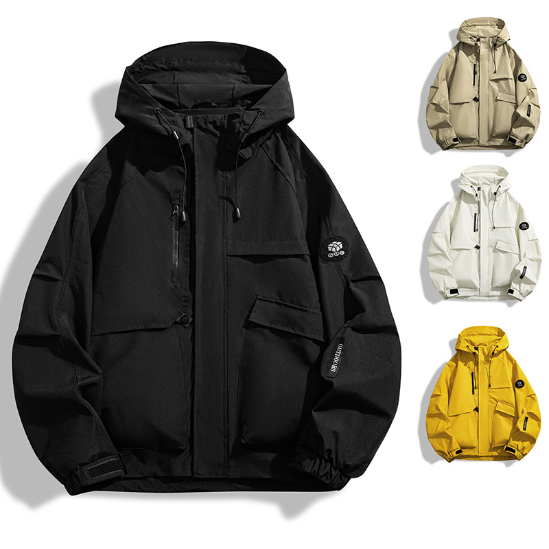 Waterproof Jacket Men Outdoor  - огляд і ціна Windbreaker Men Zip