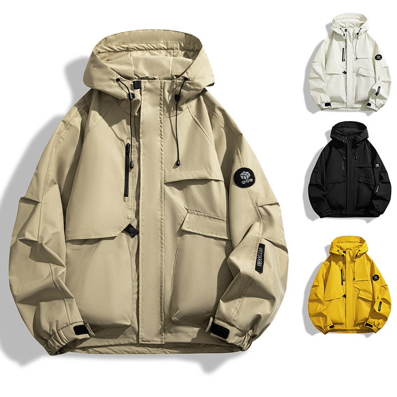 Waterproof Jacket Men Outdoor  - огляд і ціна Windbreaker Men Zip