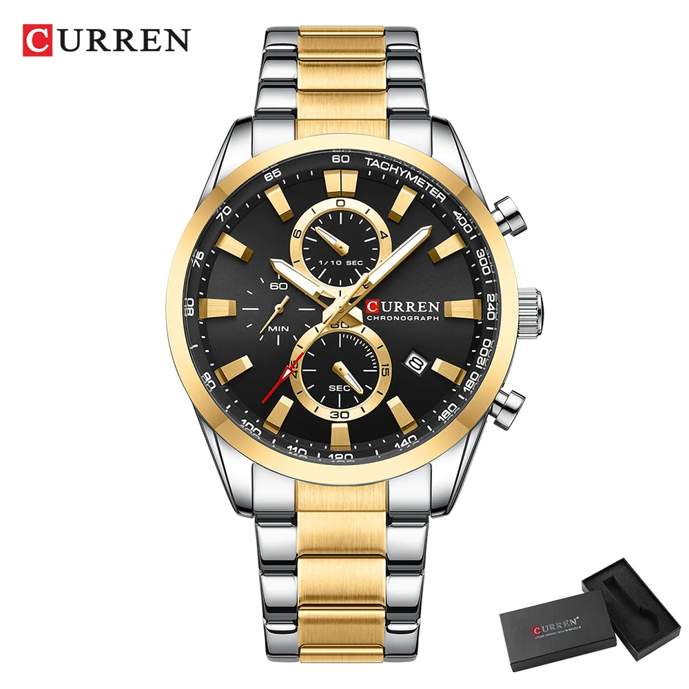 CURREN Casual Quartz Chrono Sp - огляд і ціна Men'S Fashion Looks