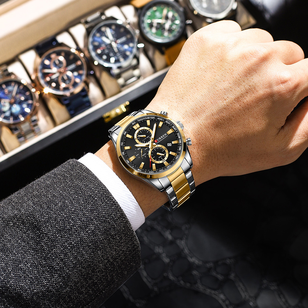 CURREN Casual Quartz Chrono Sp - огляд і ціна Men'S Fashion Looks