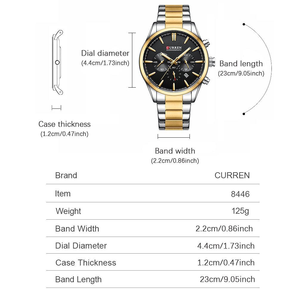 CURREN Casual Quartz Chrono Sp - огляд і ціна Men'S Fashion Looks