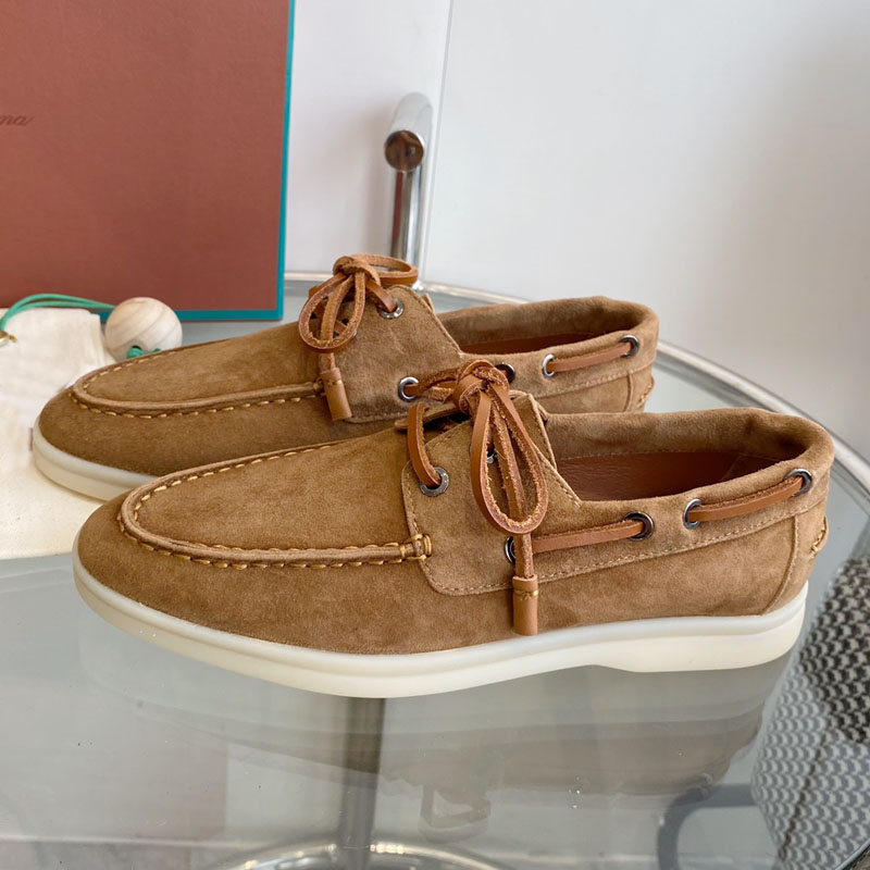 High Quality Genuine Leather F - огляд і ціна Suede Loafers Men
