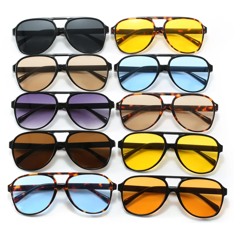 Unisex Fashion Sunglasses UV40 - огляд і ціна Yellow Men'S Fashion