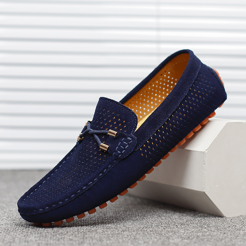 2026 Summer Men Casual Shoes L - огляд і ціна Suede Loafers Men