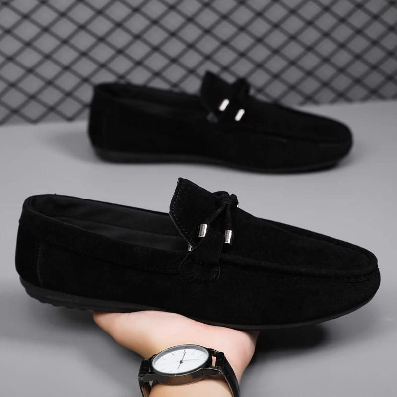 Men Casual Shoes Fashion Men S - огляд і ціна Suede Loafers Men