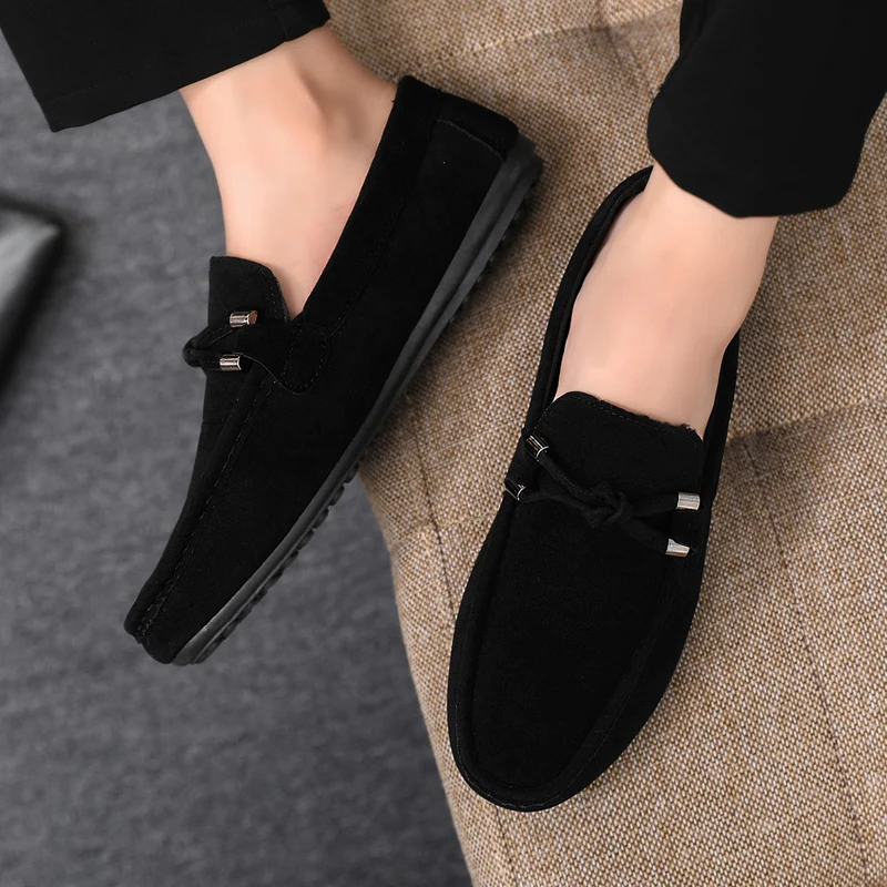 Men Casual Shoes Fashion Men S - огляд і ціна Suede Loafers Men