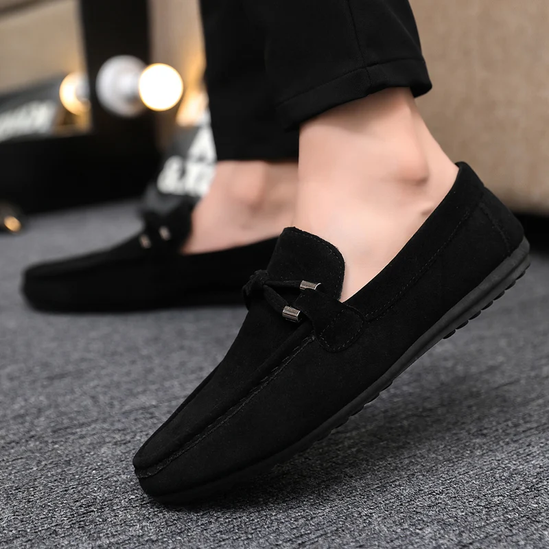 Men Casual Shoes Fashion Men S - огляд і ціна Suede Loafers Men