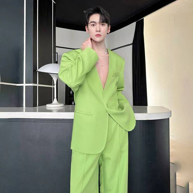 LUZHEN 2026 Spring New Solid C - огляд і ціна Men'S Fashion Color