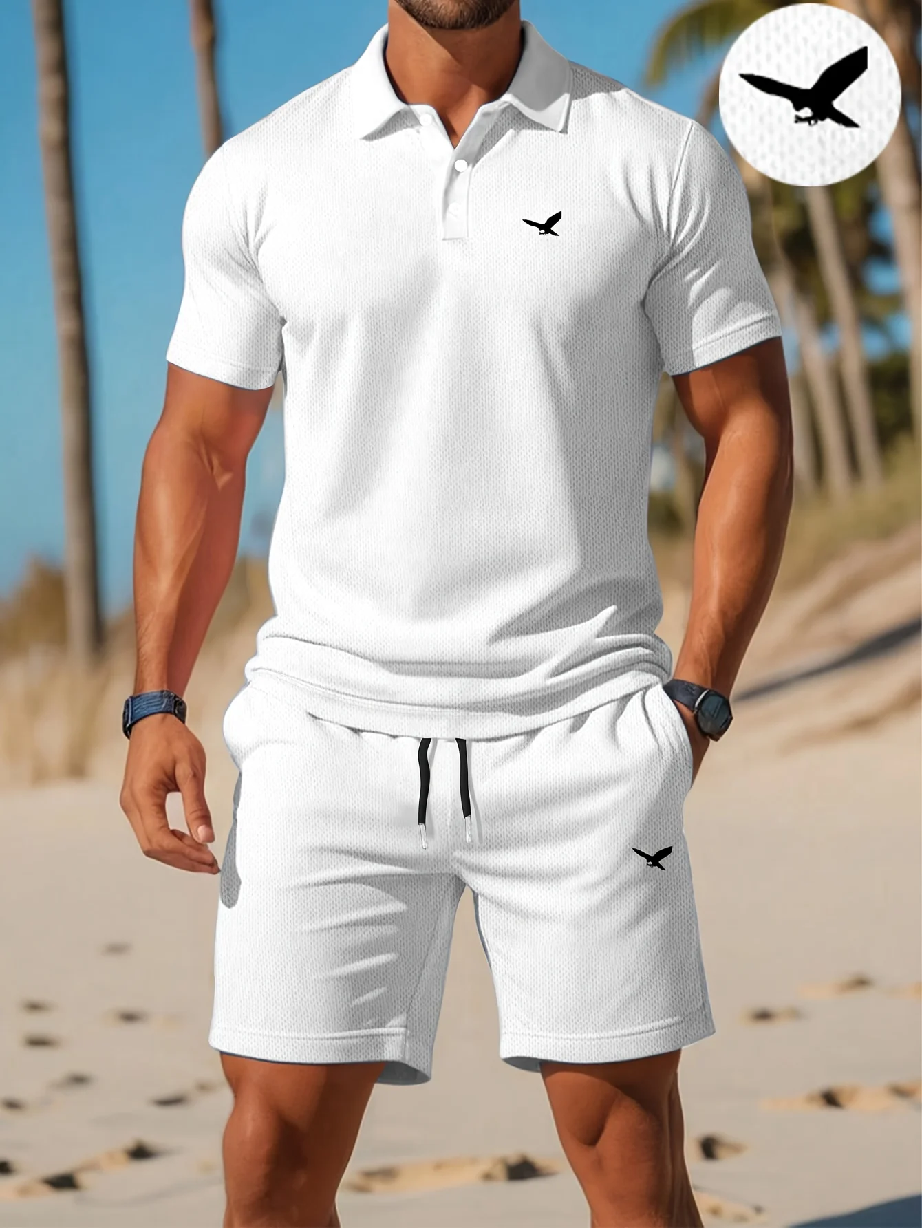 Summer New Men's Polo Shirt Se - огляд і ціна Men'S Fashion Color