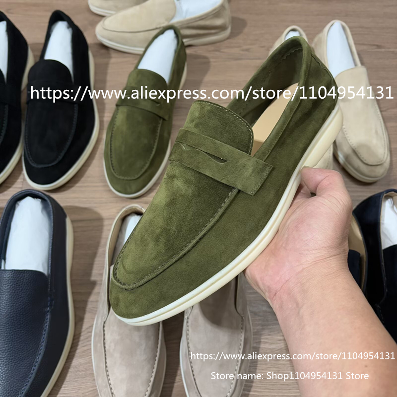 Colorful Loafers Casual  All R - огляд і ціна Suede Loafers Men