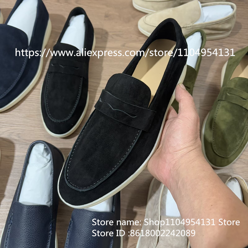 Colorful Loafers Casual  All R - огляд і ціна Suede Loafers Men