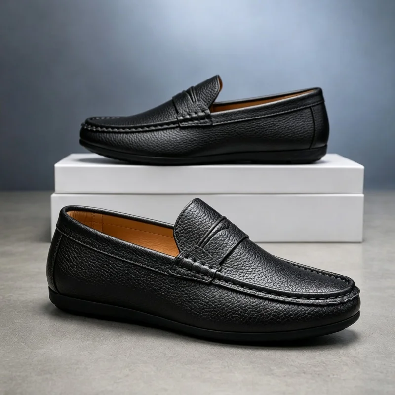 Classic Design Casual Shoes Fo - огляд і ціна Suede Loafers Men