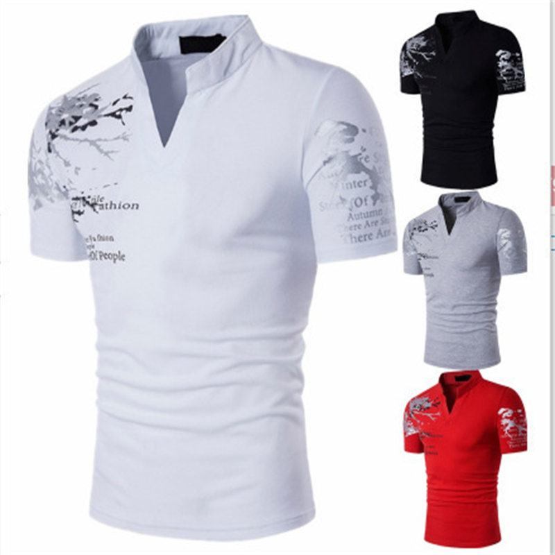 New Summer Casual Polo Shirt M - огляд і ціна Mens Fashion Dress Shirts